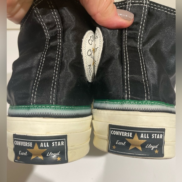 RARE Converse Breaking Barriers Earl Lloyd Washington Capitols Mens Size 7 - Picture 3 of 10